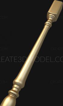 Balusters (BL_0024) 3D model for CNC machine